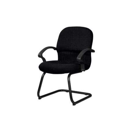 Silla de Visita Etna Tela Stella Color negro