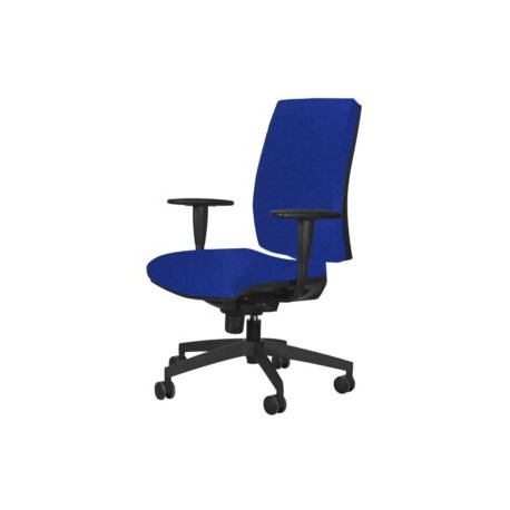 Silla Ejecutiva Lizardi Tela Mini Azul Eléctrico