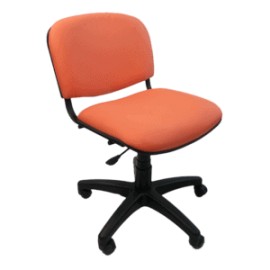 Silla Operativa Allegro sin Brazos en Tela Mini Color Coral
