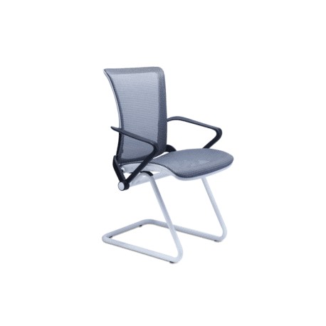 Silla de Visita Staff Asiento y Respaldo es Mesh Gris
