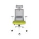 Silla Ejecutiva Arla Mesh Estructura Blanca color Verde