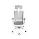 Silla Ejecutiva Arla Mesh Estructura Blanca color Verde