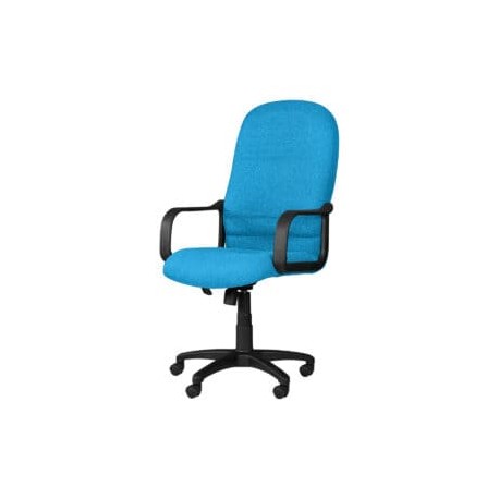 Silla Ejecutiva con Brazos Tamayo 4001 Tela Adison Color Turqueza