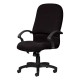 Silla Ejecutiva con Brazos Tamayo 4001 Tela Stella Color negro