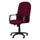 Silla Ejecutiva con Brazos Tamayo 4001 Tela Mini Color Cereza