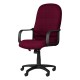 Silla Ejecutiva con Brazos Tamayo 4001 Tela Mini Color Cereza