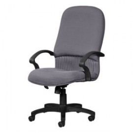 Silla Ejecutiva Etna Tela Adison Color Plata