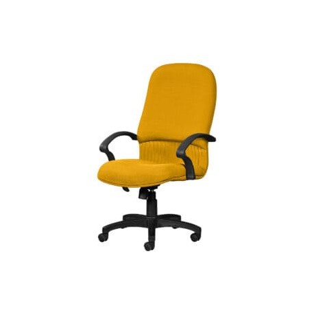 Silla Ejecutiva Etna Tela Mini Color Amarillo