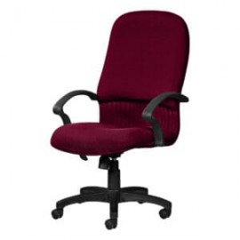 Silla Ejecutiva Etna Tela Mini Color Cereza