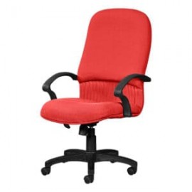 Silla Ejecutiva Etna Tela Stella Color Coral