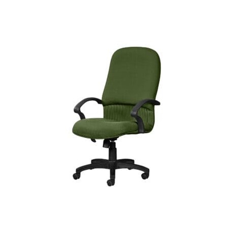 Silla Ejecutiva Etna Tela Adison Color Verde Hoja