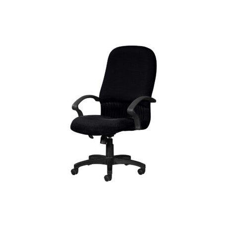 Silla Ejecutiva Etna Tela Stella Color negro