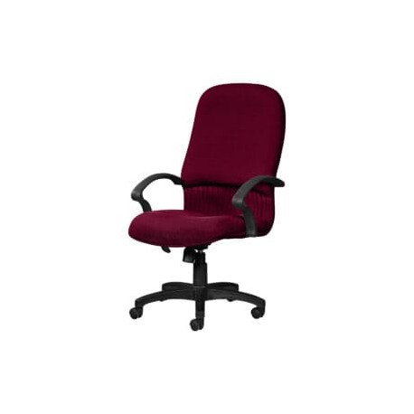 Silla Ejecutiva Etna Tela Mini Color Cereza