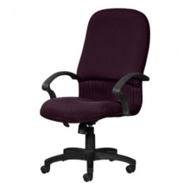 Silla Ejecutiva Etna Tela Stella Color Violeta