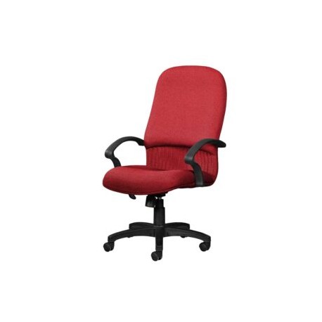 Silla Ejecutiva Etna Tela Mini Color Rojo