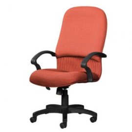 Silla Ejecutiva Etna Tela Mini Coral