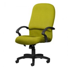 Silla Ejecutiva Etna Tela Mini Verde Manzano