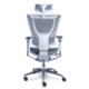 Silla Ejecutiva Quadra Mesh a cuadros y Tela Negra