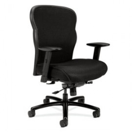 Silla Ejecutiva reforzada Additional 705, en piel negra