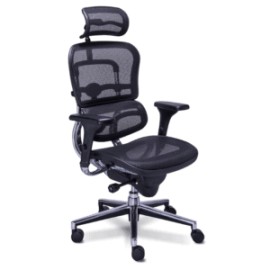 Silla Ejecutiva RM-9000 Asiento y Respaldo es Mesh Negro