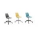 Silla Ejecutiva Tamayo, en Tela Tela Addison Gris