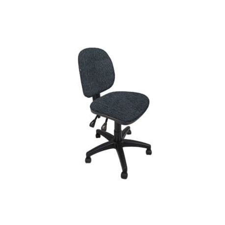 Silla Operativa 1002 Regia sin Brazos,con respaldo ajustable, en Tela Stanley Oxford