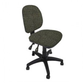 Silla Operativa 1002 Regia sin Brazos,con respaldo ajustable, en Tela Stanley Verde