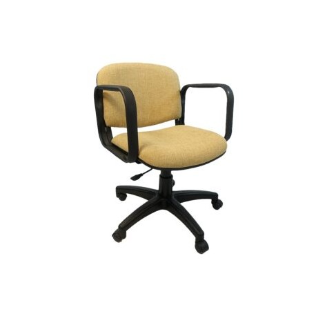 Silla Operativa Allegro con Brazos en Tela Addison Color Mango