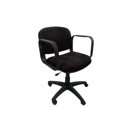 Silla Operativa Allegro con Brazos en Tela Adison Color Plomo