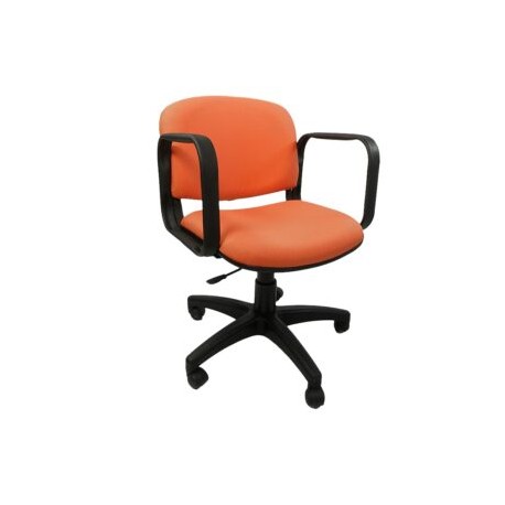 Silla Operativa Allegro con Brazos en Tela Mini Color Coral