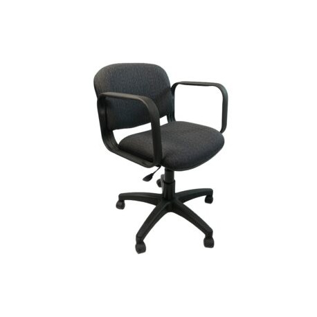 Silla Operativa Allegro con Brazos en Tela Stanley Color Azul Marino