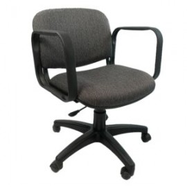 Silla Operativa Allegro con Brazos en Tela Stanley Color Oxford