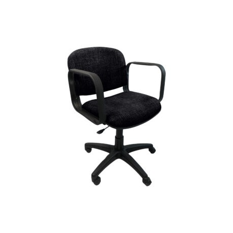 Silla Operativa Allegro con Brazos en Tela Stella Color negro