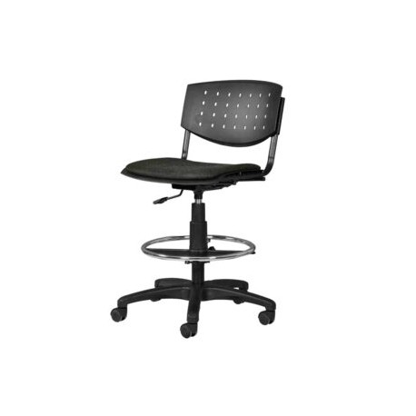 Silla Cajero Brecia Tela Mini Negro