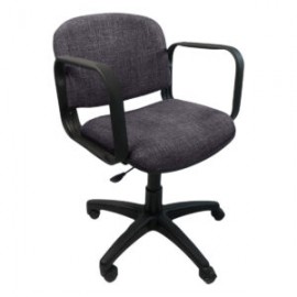 Silla Operativa Allegro con Brazos en Tela Stella Color Stone