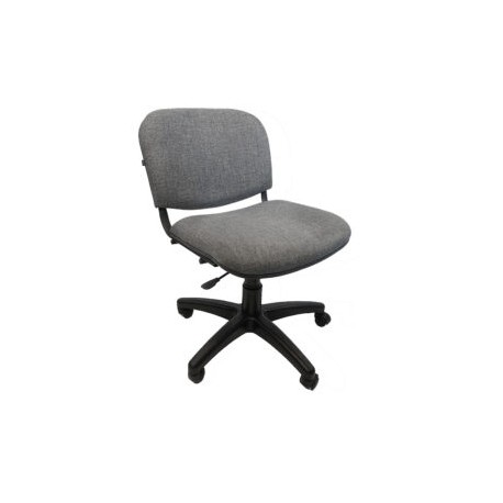 Silla Operativa Allegro sin Brazos en Tela Addison Color Gris