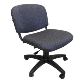 Silla Operativa Allegro sin Brazos en Tela Addison Color Plumbago