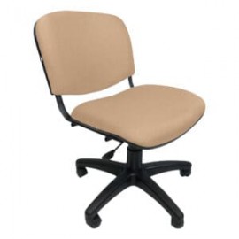 Silla Operativa Allegro sin Brazos en Tela Adison Color Camello