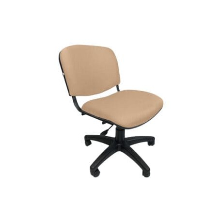 Silla Operativa Allegro sin Brazos en Tela Adison Color Camello