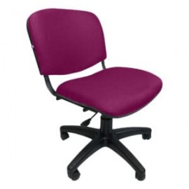 Silla Operativa Allegro sin Brazos en Tela Adison Color Fiusha