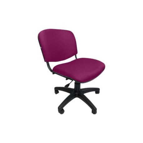 Silla Operativa Allegro sin Brazos en Tela Adison Color Fiusha