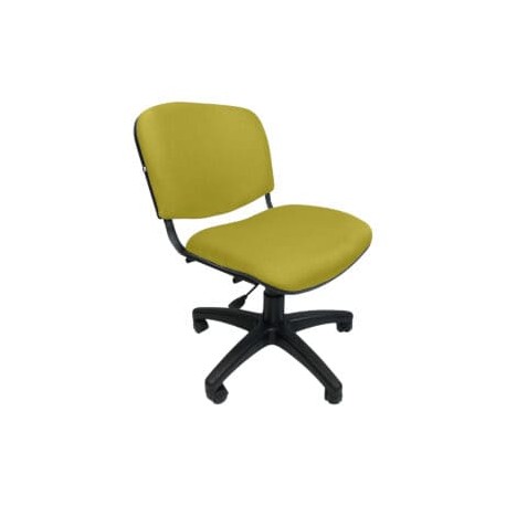 Silla Operativa Allegro sin Brazos en Tela Adison Color Pera