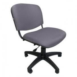 Silla Operativa Allegro sin Brazos en Tela Adison Color Plata