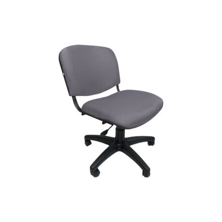 Silla Operativa Allegro sin Brazos en Tela Adison Color Plata