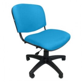Silla Operativa Allegro sin Brazos en Tela Adison Color Turqueza