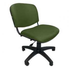 Silla Operativa Allegro sin Brazos en Tela Adison Color Verde Hoja