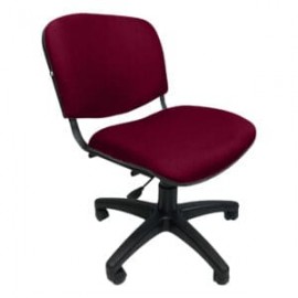 Silla Operativa Allegro sin Brazos en Tela Mini Color Cereza