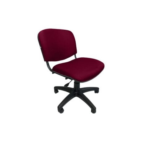 Silla Operativa Allegro sin Brazos en Tela Mini Color Cereza