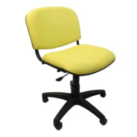 Silla Operativa Allegro sin Brazos en Tela Mini Color Verde Manzana
