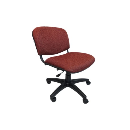 Silla Operativa Allegro sin Brazos en Tela Stanley Color Ciruela